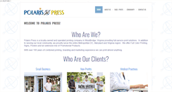 Desktop Screenshot of polarispress.com